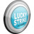 幸运的罢工超灯标志 Lucky Strike Ultra Lights Logo